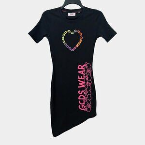 GCDS Asymmetrical Dress, size S